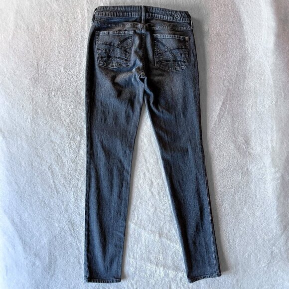 Women's B by Bullhead Pac Sun Jeans | Super Skinny | Black Denim | Size 7 - Picture 3 of 11